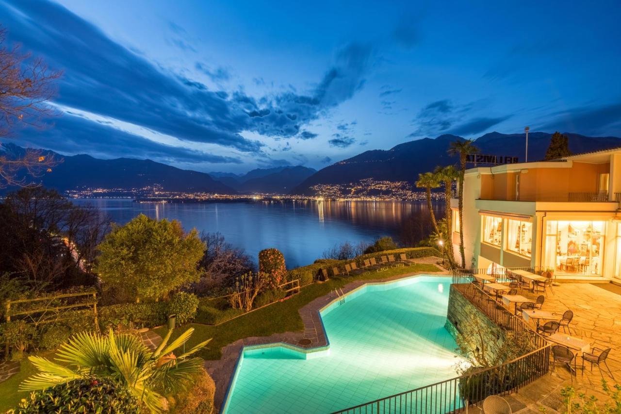Bellavista Swiss Quality Hotel Gambarogno Bagian luar foto