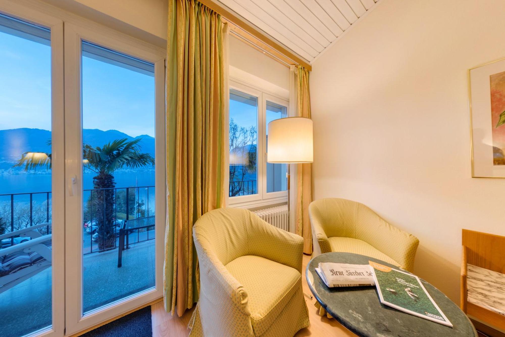 Bellavista Swiss Quality Hotel Gambarogno Bagian luar foto