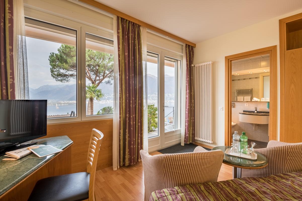 Bellavista Swiss Quality Hotel Gambarogno Bagian luar foto