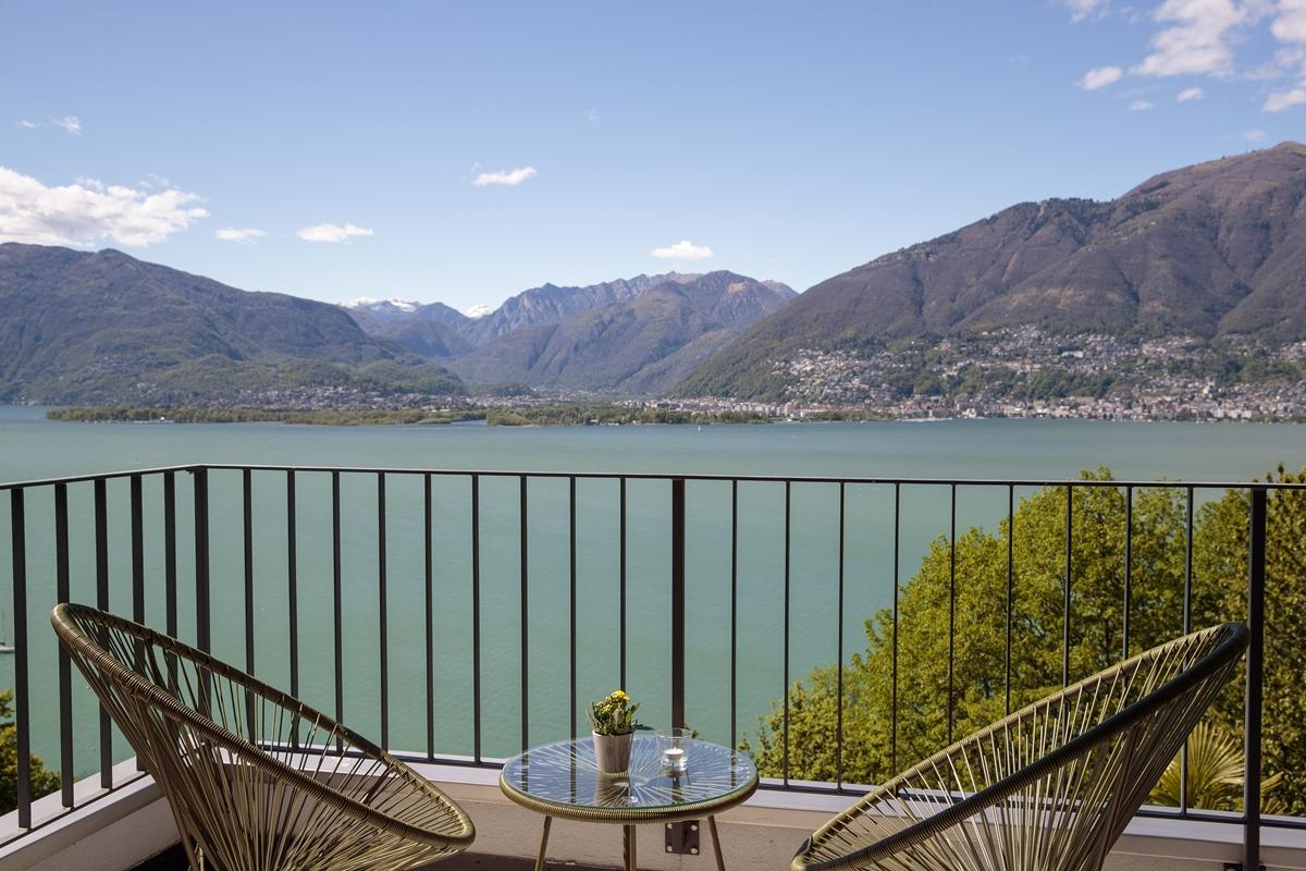 Bellavista Swiss Quality Hotel Gambarogno Bagian luar foto